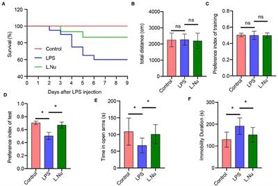 NU9056, a KAT 5 Inhibitor, Treatment Alleviates Brain Dysfunction by Inhibiting NLRP3 Inflammasome Activation, Affecting Gut Microbiota, and Derived Metabolites in LPS-Treated Mice